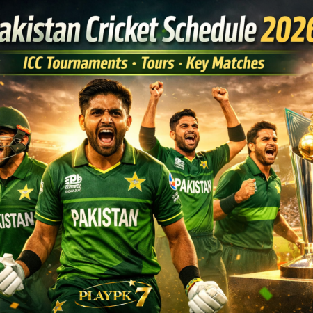 Pakistan Cricket Team Schedule & Major Tournaments 2026